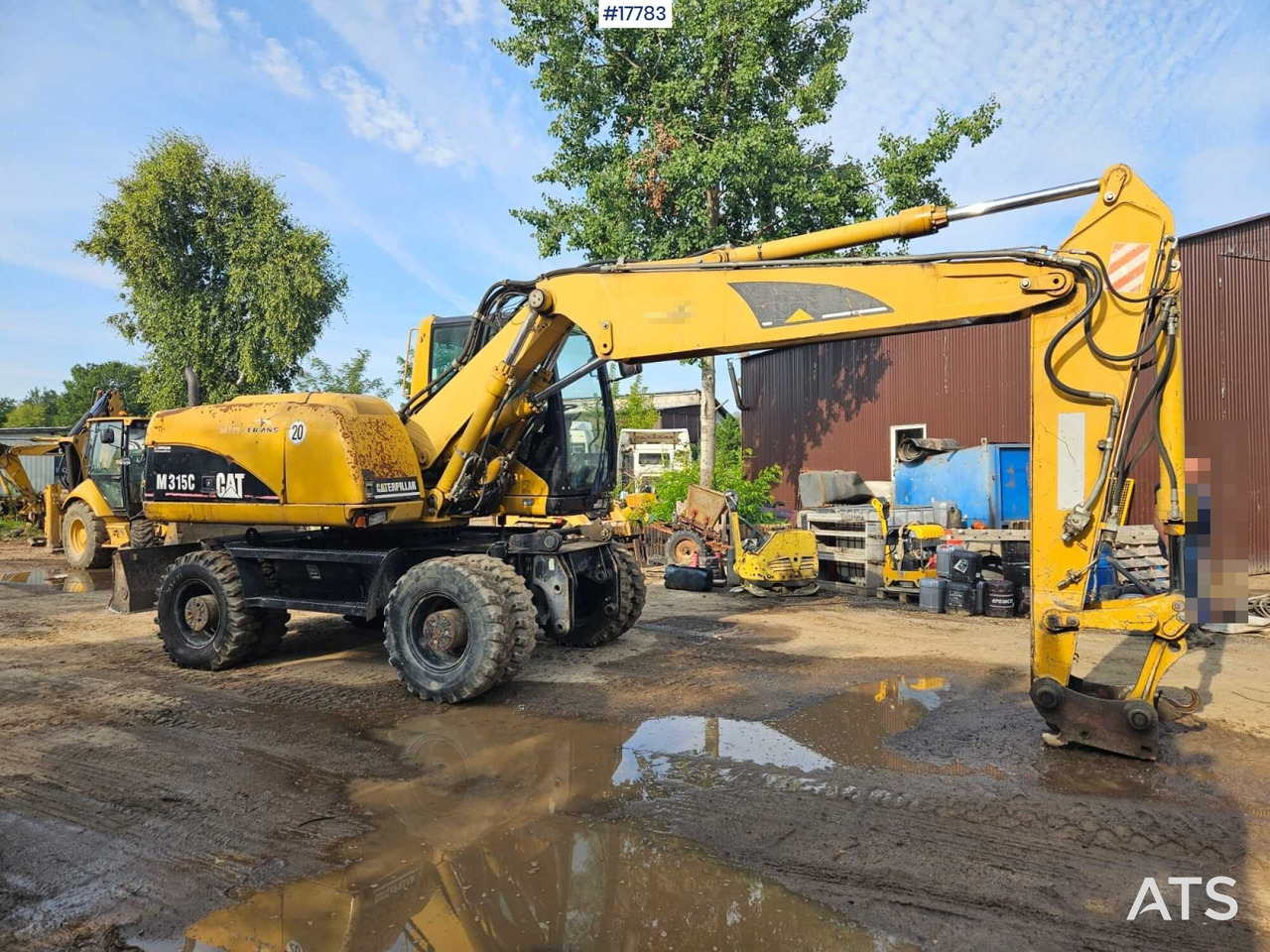 2006 CAT M315C - حفارة دولاب: صورة 3 2006 CAT M315C - حفارة دولاب: صورة 3