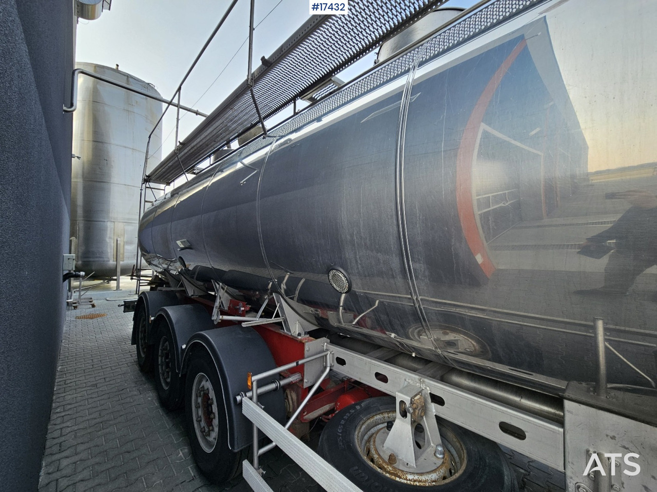 2006 Magyar SR34 food tanker - نصف مقطورة صهريج: صورة 4 2006 Magyar SR34 food tanker - نصف مقطورة صهريج: صورة 4