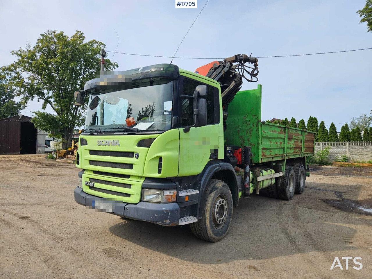 2007 Scania P 340 - شاحنات مسطحة, شاحنة كرين: صورة 2 2007 Scania P 340 - شاحنات مسطحة, شاحنة كرين: صورة 2