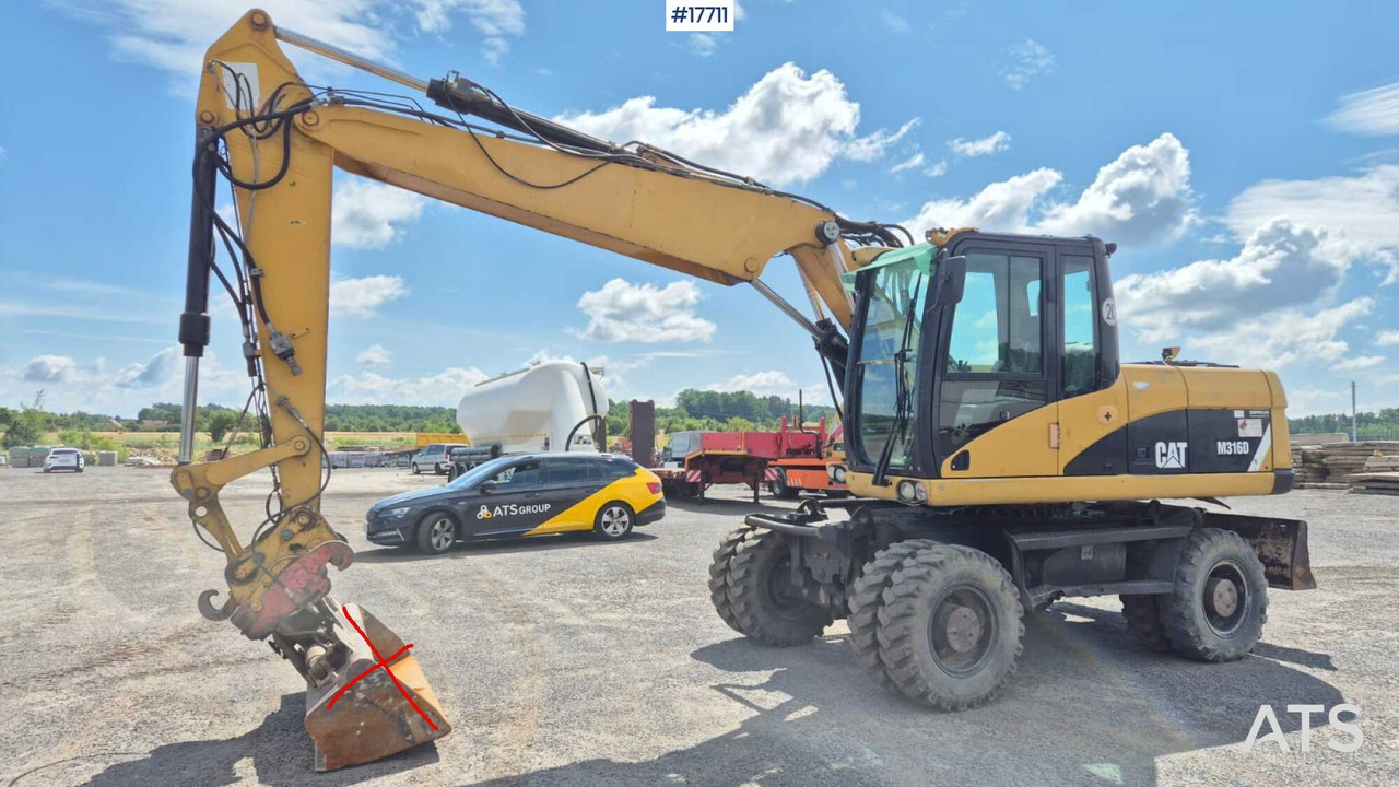 2008 CAT M316D - حفارة دولاب: صورة 5 2008 CAT M316D - حفارة دولاب: صورة 5