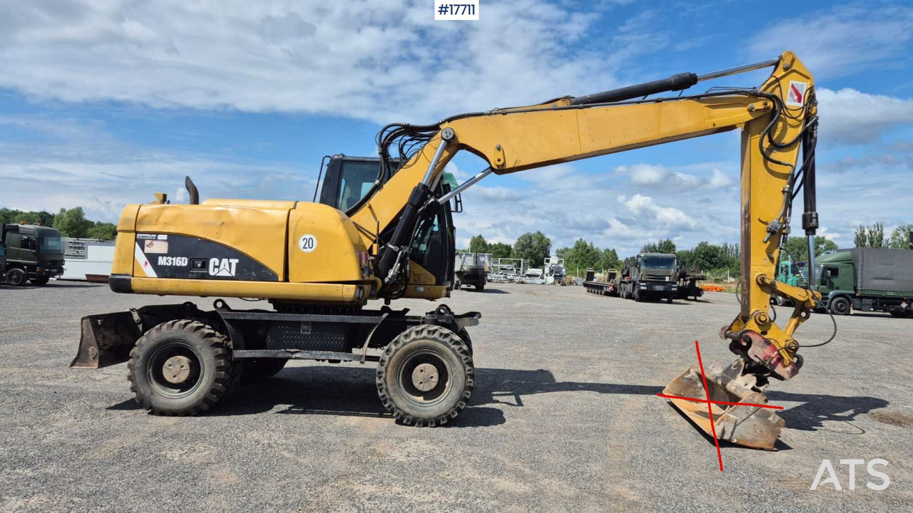 2008 CAT M316D - حفارة دولاب: صورة 3 2008 CAT M316D - حفارة دولاب: صورة 3