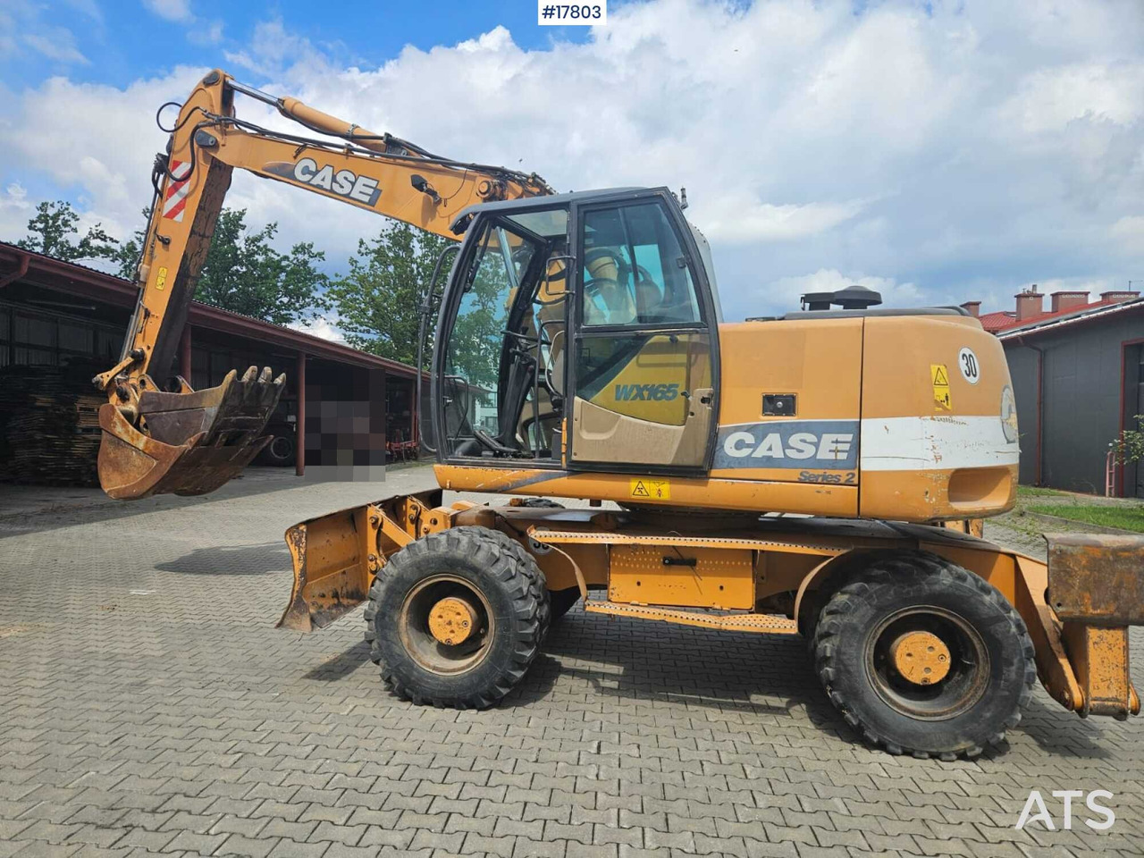 2008 Case  WX 165 - حفارة دولاب: صورة 4 2008 Case  WX 165 - حفارة دولاب: صورة 4