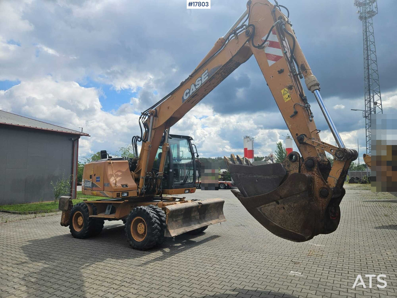 2008 Case  WX 165 - حفارة دولاب: صورة 2 2008 Case  WX 165 - حفارة دولاب: صورة 2