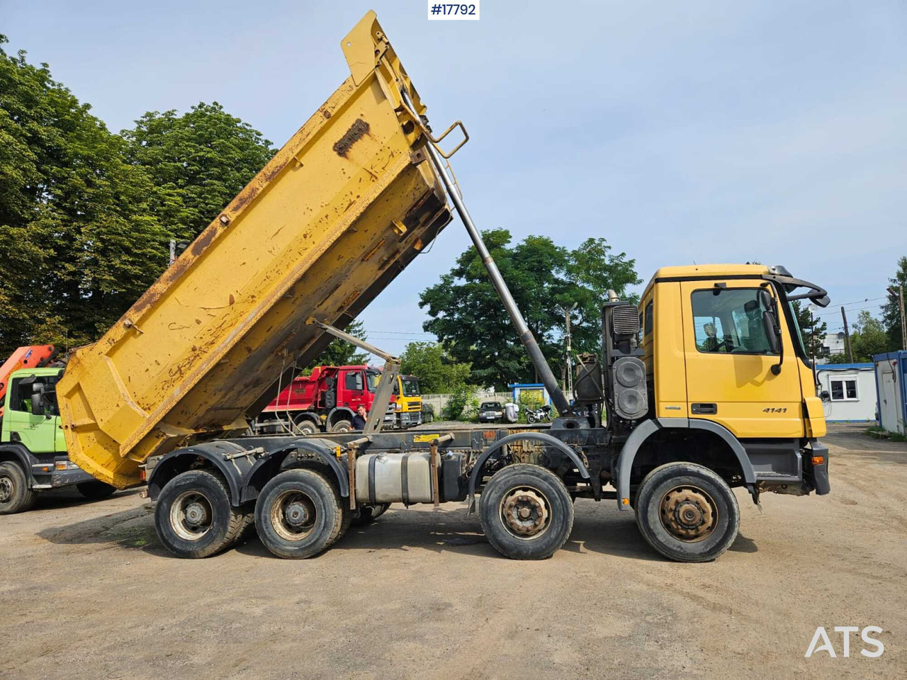 2008 Mercedes-Benz Actros 4141 - شاحنة قلاب: صورة 4 2008 Mercedes-Benz Actros 4141 - شاحنة قلاب: صورة 4