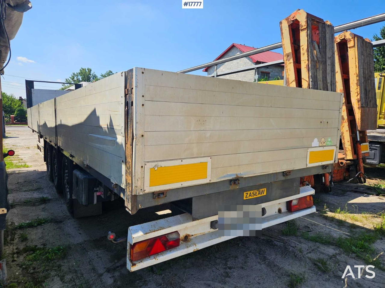 2008 Zaslaw D-651 - نصف مقطورة مسطحة: صورة 4 2008 Zaslaw D-651 - نصف مقطورة مسطحة: صورة 4