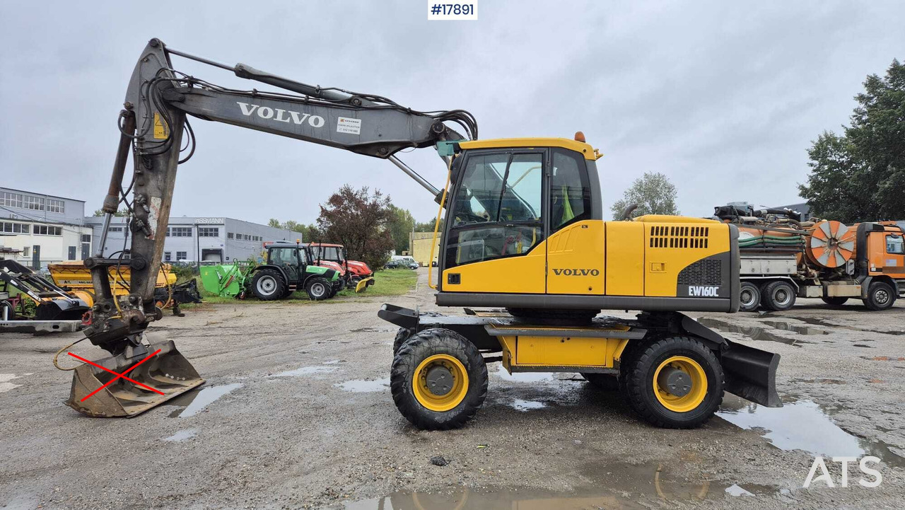 2009 Volvo EW 160C - حفارة دولاب: صورة 3 2009 Volvo EW 160C - حفارة دولاب: صورة 3