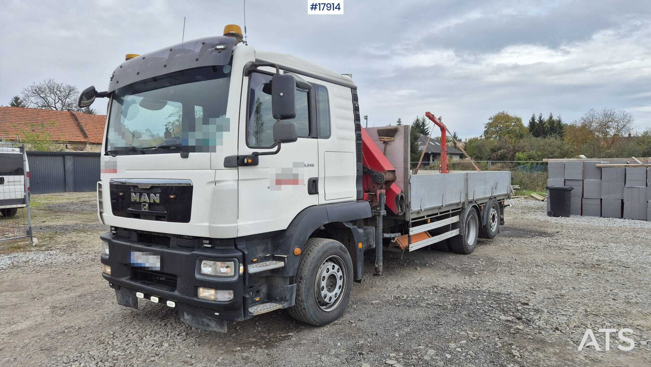 2010 MAN TGM 26.340 - شاحنات مسطحة, شاحنة كرين: صورة 4 2010 MAN TGM 26.340 - شاحنات مسطحة, شاحنة كرين: صورة 4