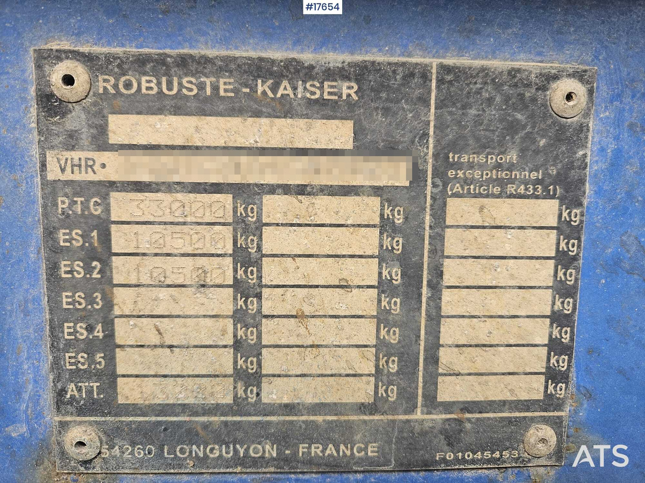 2010 ROBUSTE - KAISER S3302 2010 ROBUSTE - KAISER S3302: صورة 18