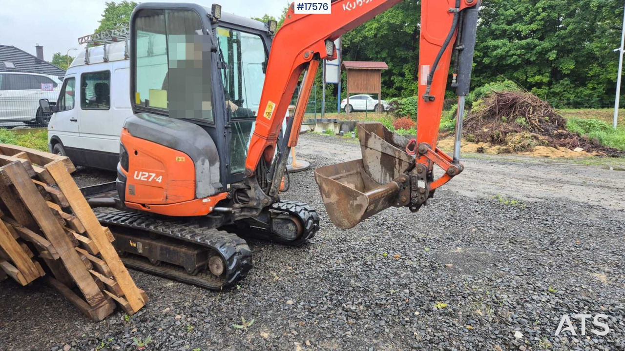 2014 Kubota U27-4 - حفارة مُصَّغرة: صورة 5 2014 Kubota U27-4 - حفارة مُصَّغرة: صورة 5