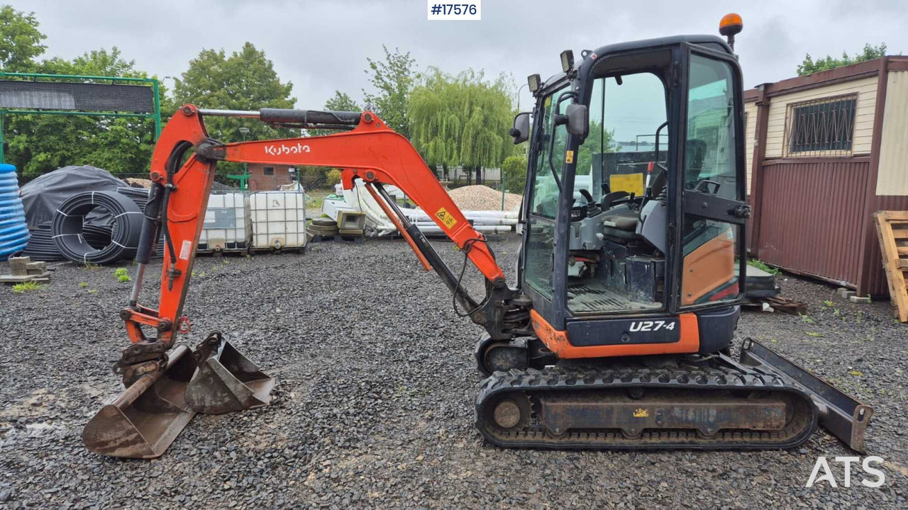 2014 Kubota U27-4 - حفارة مُصَّغرة: صورة 3 2014 Kubota U27-4 - حفارة مُصَّغرة: صورة 3