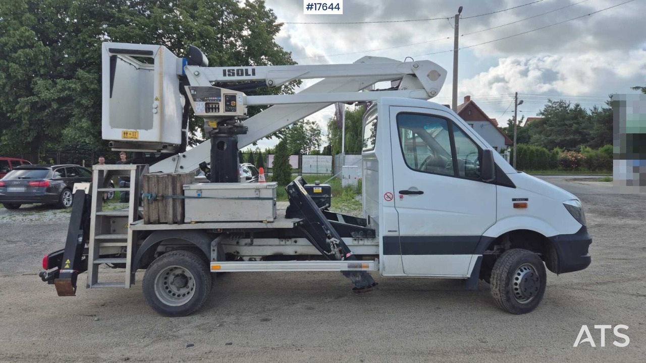 2017 Mercedes-Benz Sprinter 516 CDI - منصة تلسكوبية محمولة على شاحنة: صورة 4 2017 Mercedes-Benz Sprinter 516 CDI - منصة تلسكوبية محمولة على شاحنة: صورة 4
