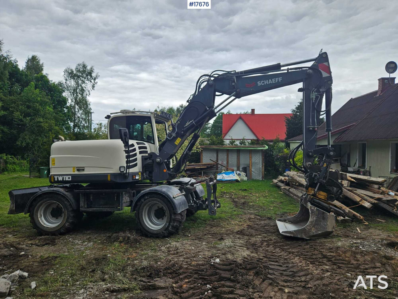 2017 Schaeff TW 110 - حفارة دولاب: صورة 1 2017 Schaeff TW 110 - حفارة دولاب: صورة 1