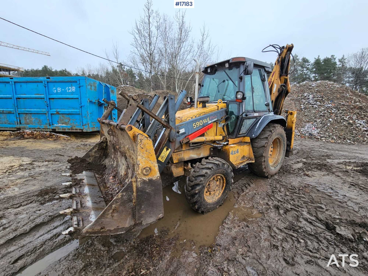 Backhoe loader CASE 590 Super LE PLUS (2000) - جرافة حفار: صورة 1 Backhoe loader CASE 590 Super LE PLUS (2000) - جرافة حفار: صورة 1