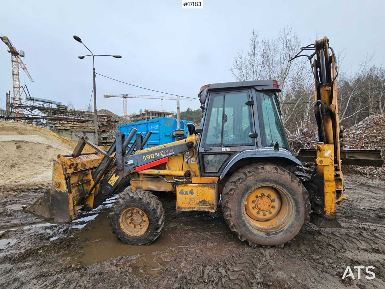 Backhoe loader CASE 590 Super LE PLUS (2000) - جرافة حفار: صورة 3 Backhoe loader CASE 590 Super LE PLUS (2000) - جرافة حفار: صورة 3