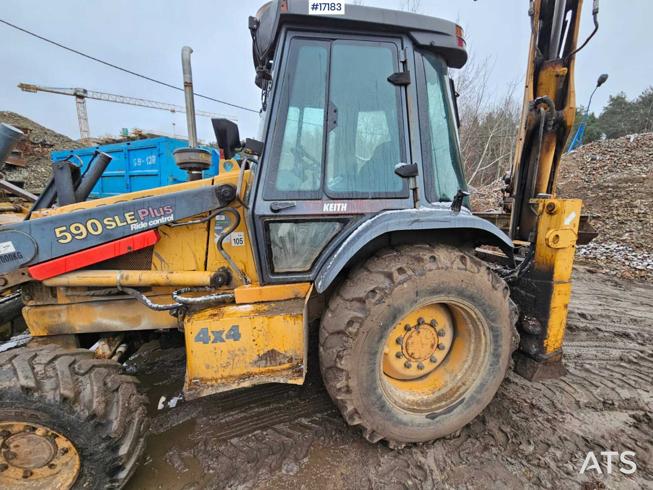 Backhoe loader CASE 590 Super LE PLUS (2000) - جرافة حفار: صورة 5 Backhoe loader CASE 590 Super LE PLUS (2000) - جرافة حفار: صورة 5