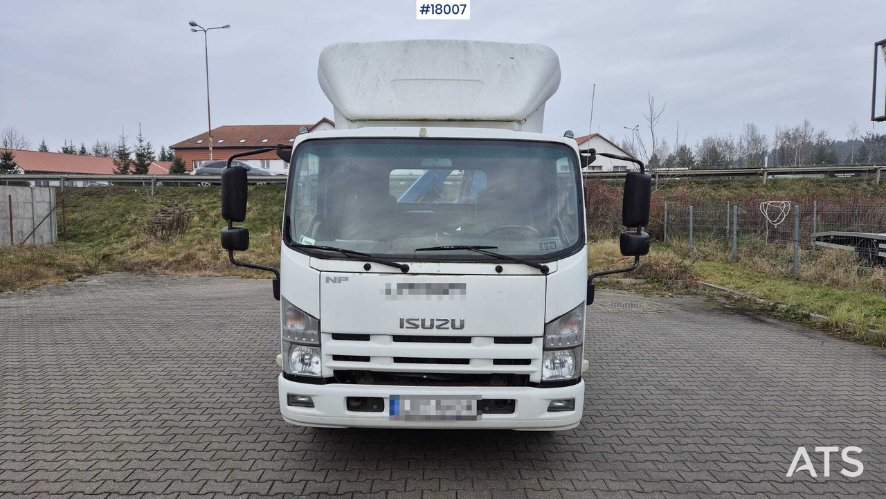 Car ISUZU N2R (2013) platform with HDS DN 4.0/2 (2021) - شاحنات مسطحة, شاحنة كرين: صورة 2 Car ISUZU N2R (2013) platform with HDS DN 4.0/2 (2021) - شاحنات مسطحة, شاحنة كرين: صورة 2