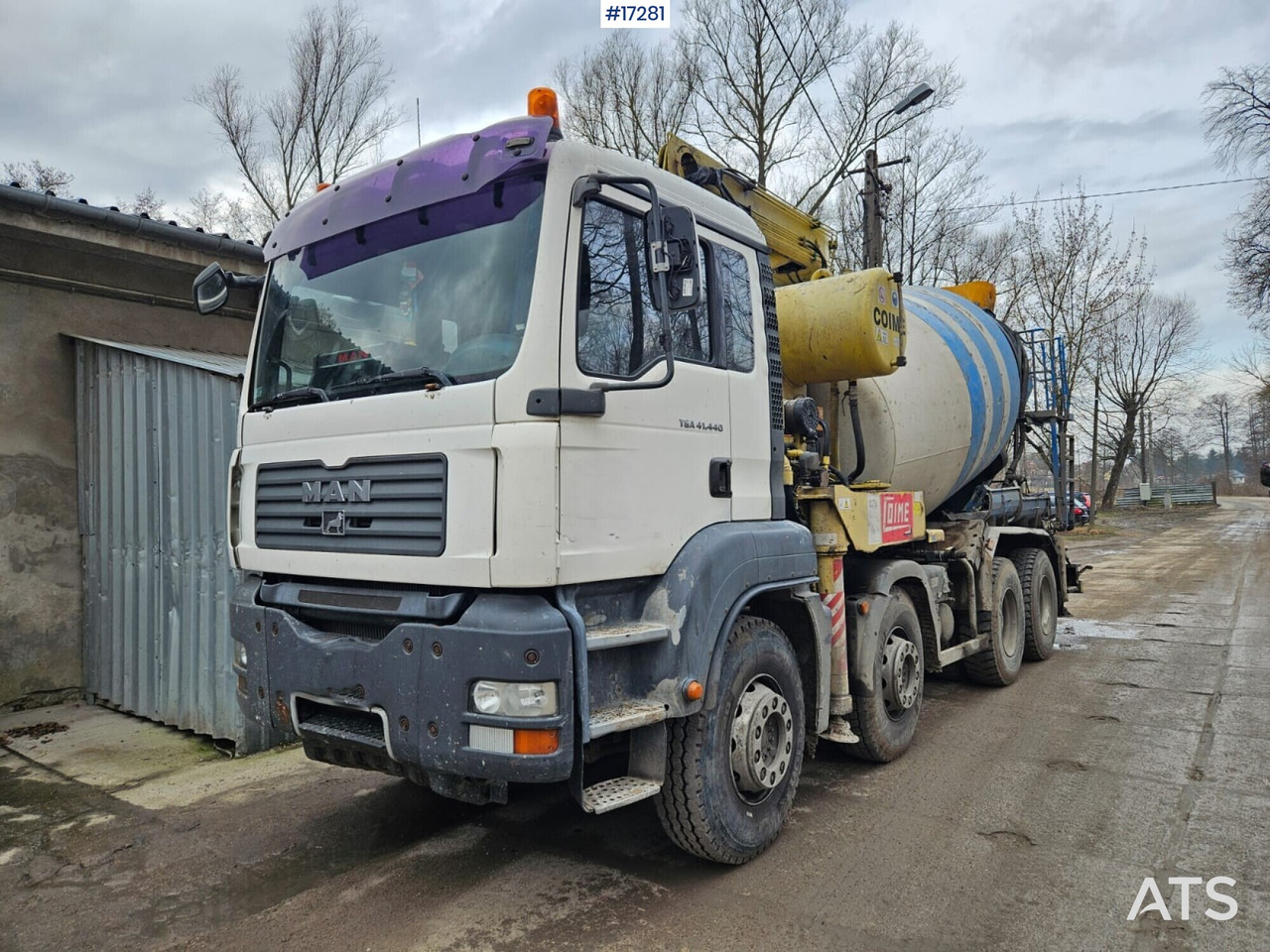 Coime C311 concrete pump on MAN TGA 41.440 chassis (2008) - مضخة خرسانة: صورة 5 Coime C311 concrete pump on MAN TGA 41.440 chassis (2008) - مضخة خرسانة: صورة 5