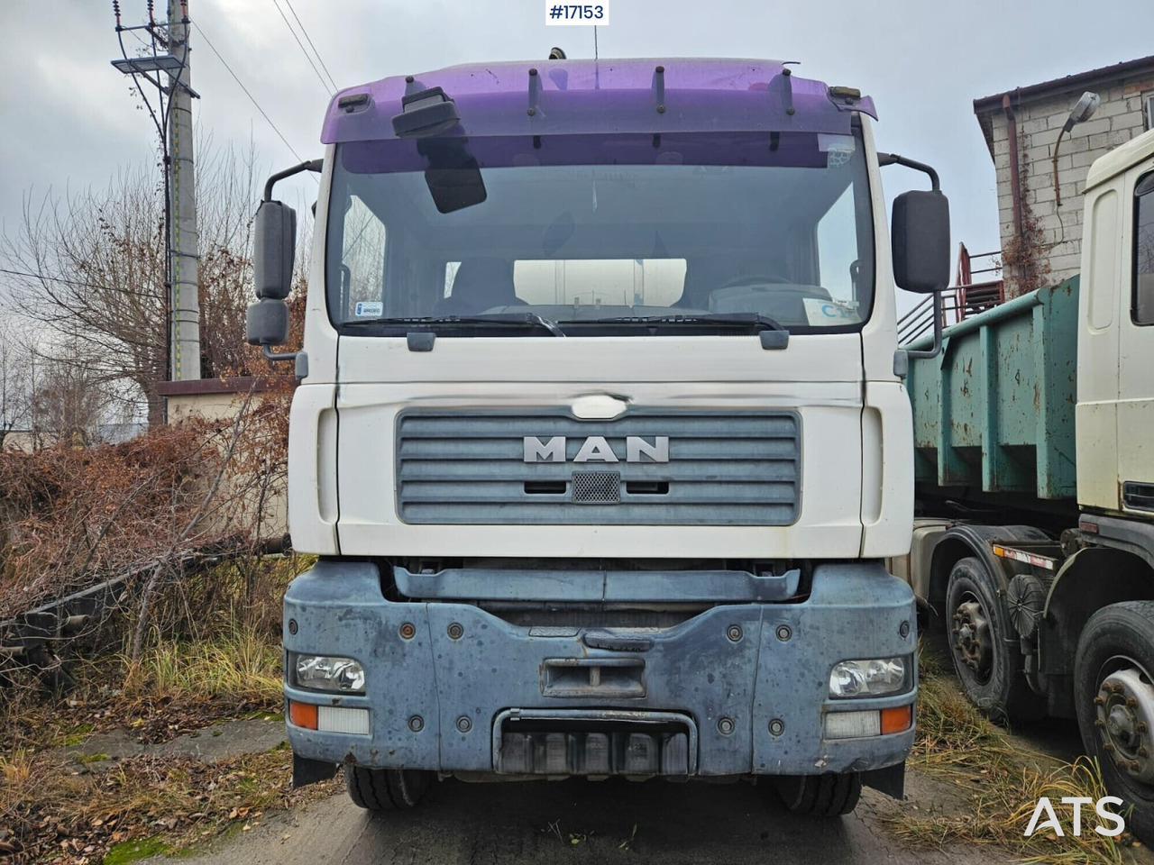 Concrete mixer on MAN TGA 35.360 8x4 chassis (2004) - شاحنة خلاطة خرسانة: صورة 2 Concrete mixer on MAN TGA 35.360 8x4 chassis (2004) - شاحنة خلاطة خرسانة: صورة 2