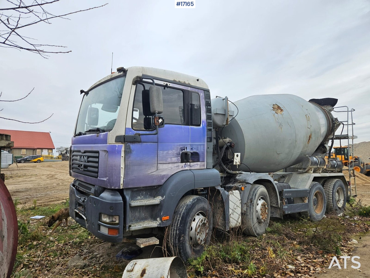 Concrete mixer on MAN TGA chassis (2008) - شاحنة خلاطة خرسانة: صورة 2 Concrete mixer on MAN TGA chassis (2008) - شاحنة خلاطة خرسانة: صورة 2