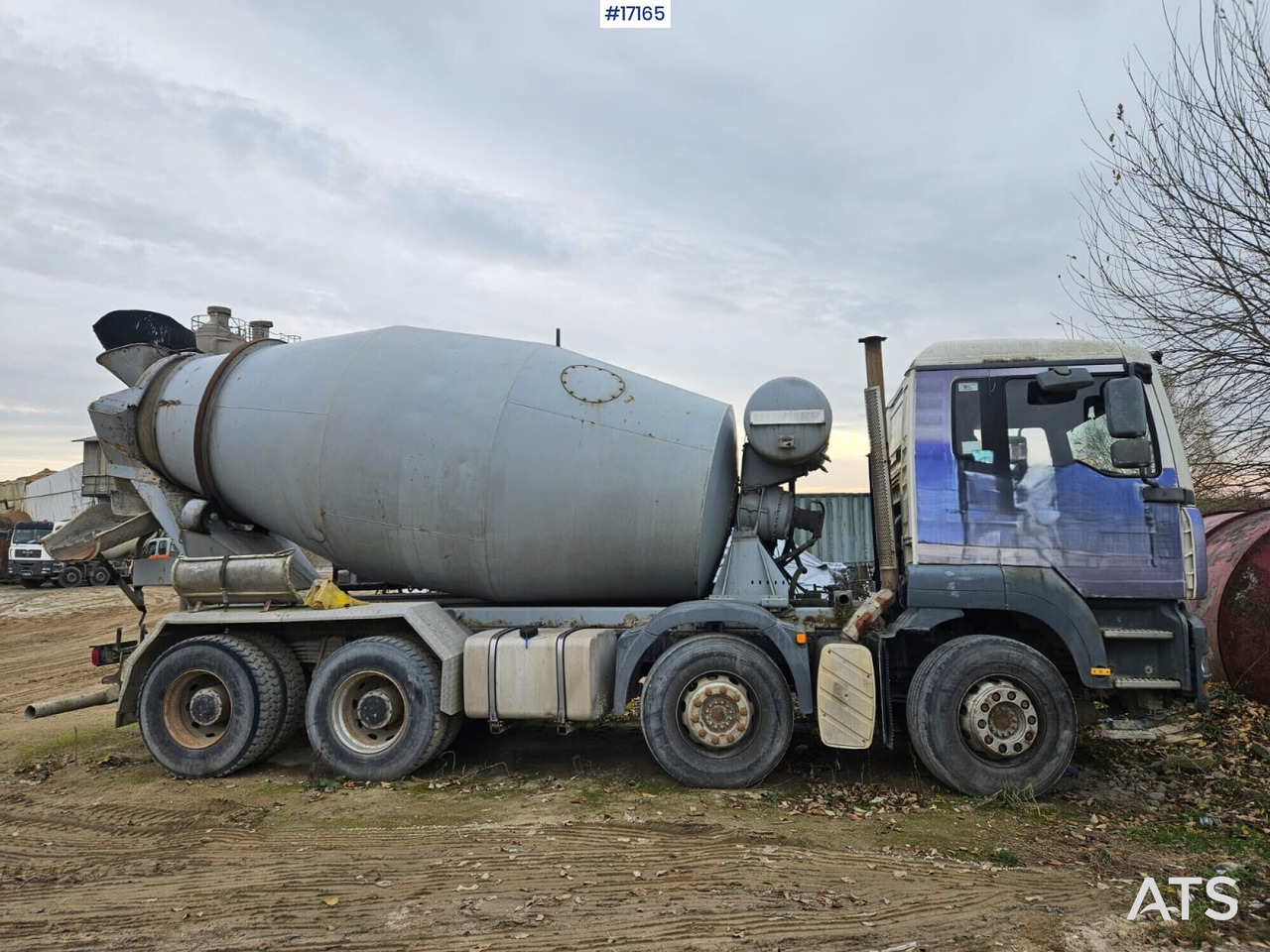 Concrete mixer on MAN TGA chassis (2008) - شاحنة خلاطة خرسانة: صورة 3 Concrete mixer on MAN TGA chassis (2008) - شاحنة خلاطة خرسانة: صورة 3