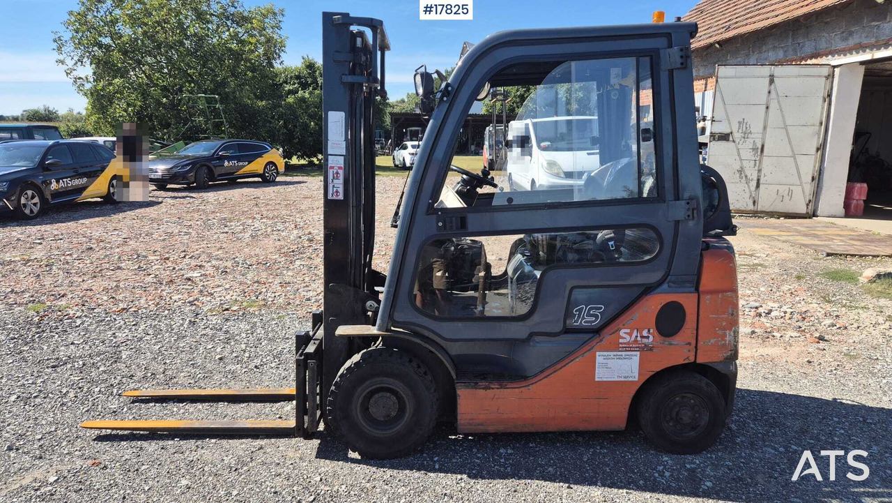 Forklift TOYOTA 02-8FGF15 (2007) - رافعة شوكية تعمل بالغاز: صورة 5 Forklift TOYOTA 02-8FGF15 (2007) - رافعة شوكية تعمل بالغاز: صورة 5