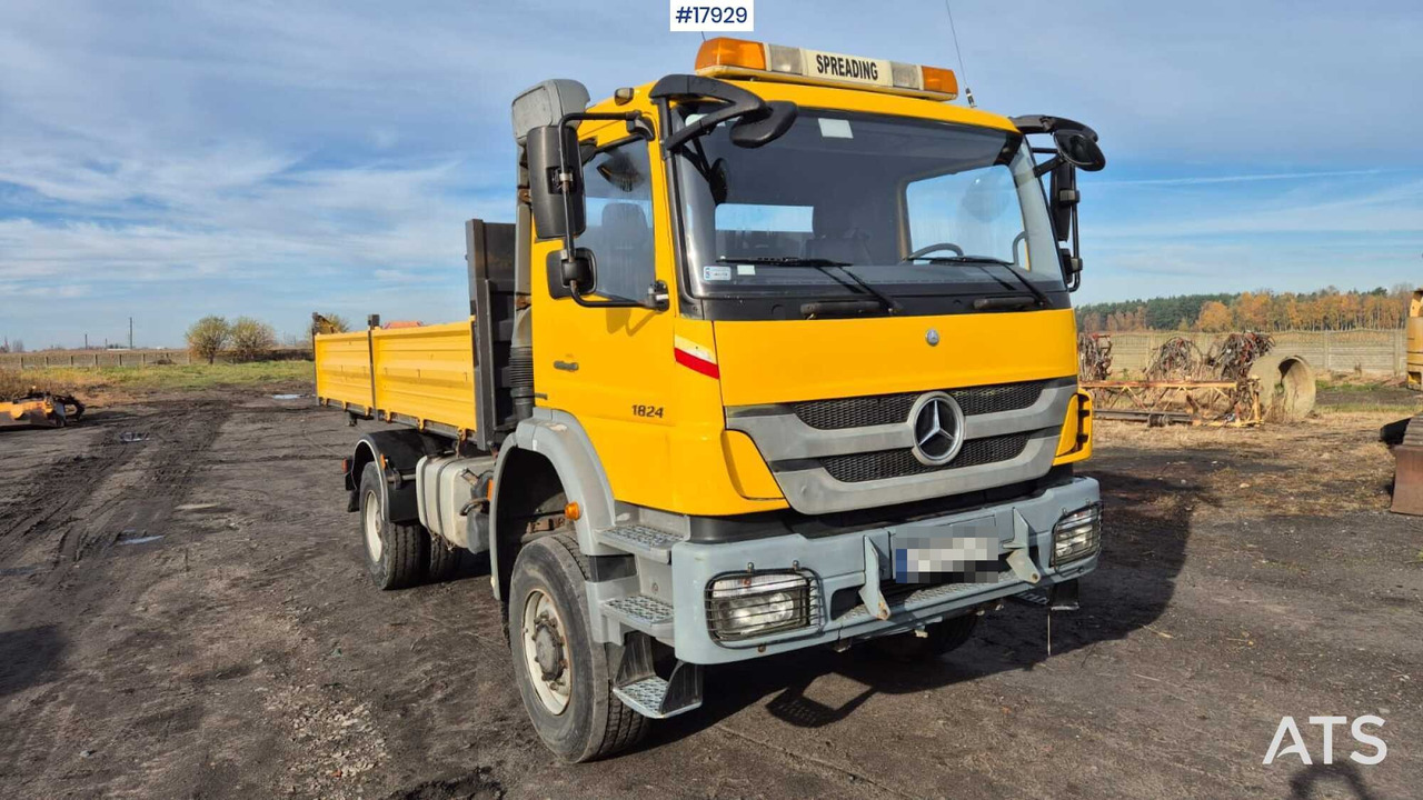 Mercedes-Benz 1824 4x4 dump truck (2005) - شاحنة قلاب: صورة 3 Mercedes-Benz 1824 4x4 dump truck (2005) - شاحنة قلاب: صورة 3