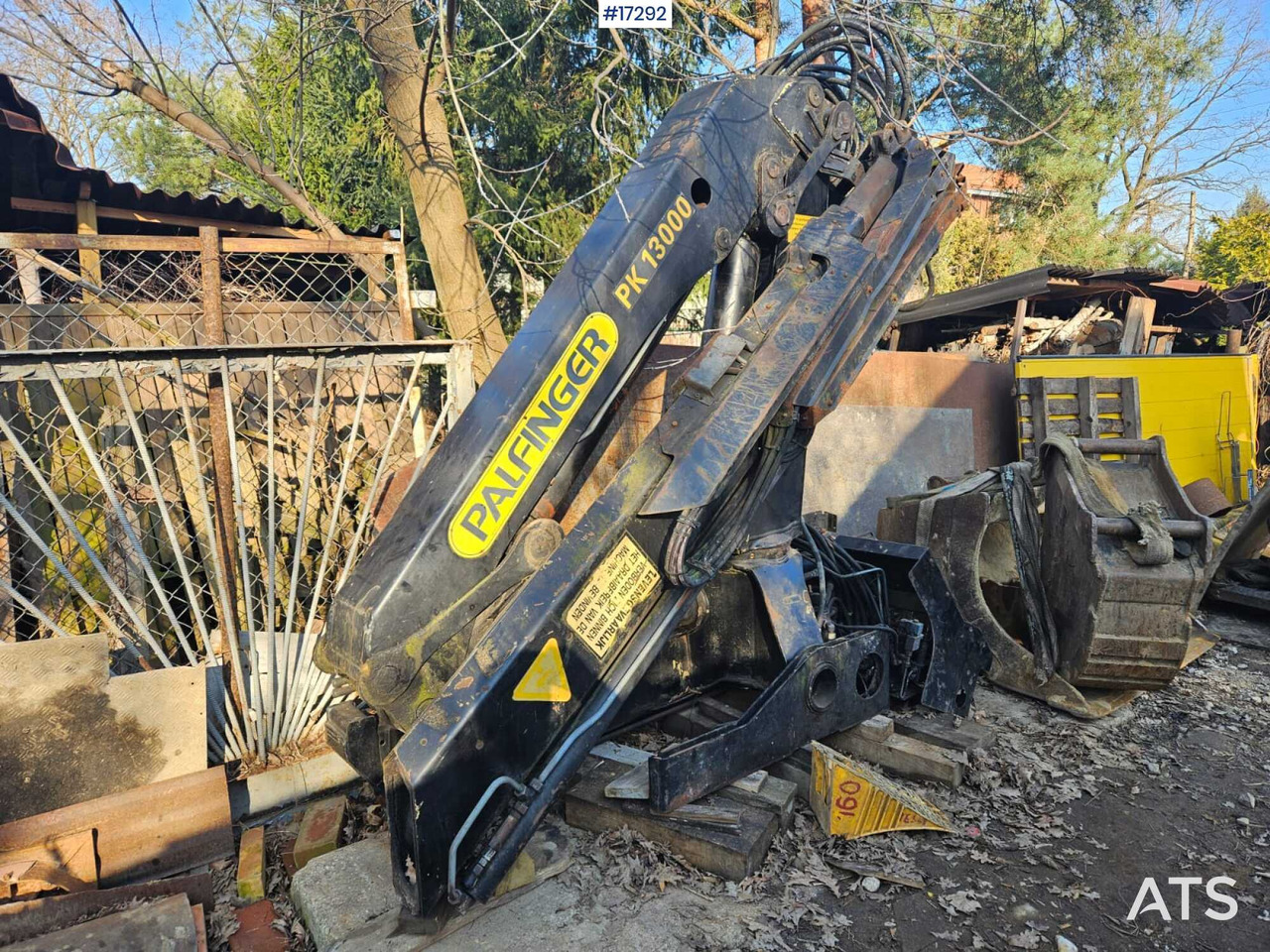 PALFINGER PK 13000 hydraulic crane (1997) - ونش كرين: صورة 3 PALFINGER PK 13000 hydraulic crane (1997) - ونش كرين: صورة 3