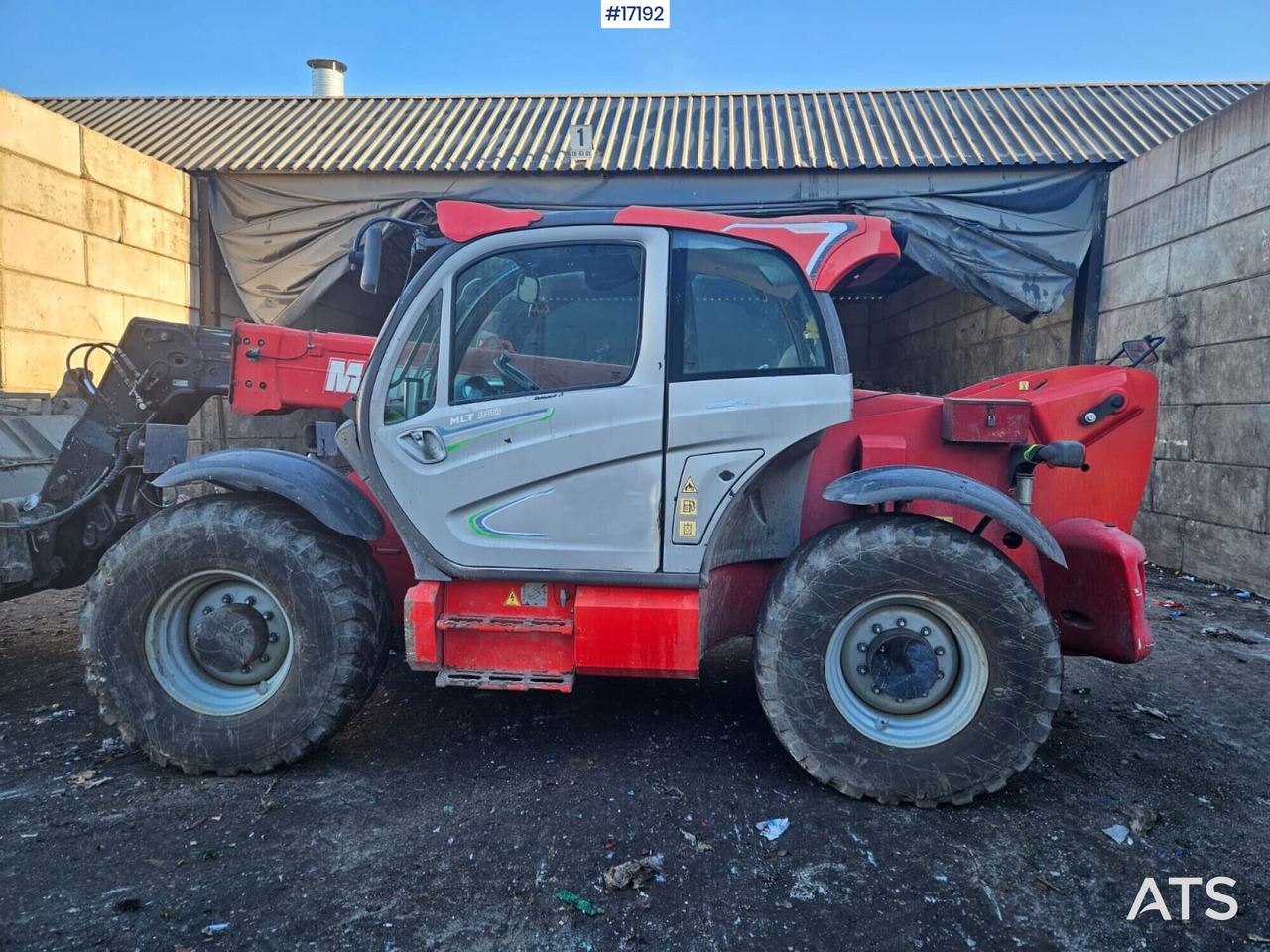 Telehandler Manitou MLT 960 (2015) - رافعة تلسكوبية: صورة 1 Telehandler Manitou MLT 960 (2015) - رافعة تلسكوبية: صورة 1