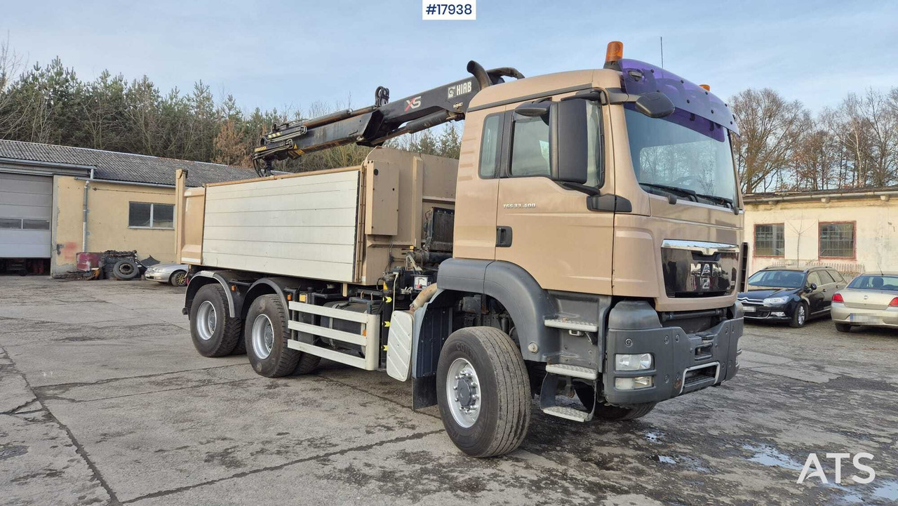 Tipper MAN TGS 33.400 6x4 HDS HIAB 144 DS-2 DUO (2009) - شاحنة قلاب, شاحنة كرين: صورة 5 Tipper MAN TGS 33.400 6x4 HDS HIAB 144 DS-2 DUO (2009) - شاحنة قلاب, شاحنة كرين: صورة 5
