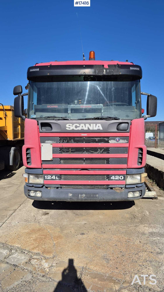Tractor SCANIA 124L 420KM (2003) + BERGER tipper semi-trailer (2007) - وحدة جر, قلابة نصف مقطورة نصف مقطورة قلابة: صورة 4 Tractor SCANIA 124L 420KM (2003) + BERGER tipper semi-trailer (2007) - وحدة جر, قلابة نصف مقطورة نصف مقطورة قلابة: صورة 4
