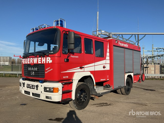 2001 MAN 14.284 MA-LF 4x4 Crew Cab Fire Truck - سيارة إطفاء: صورة 2 2001 MAN 14.284 MA-LF 4x4 Crew Cab Fire Truck - سيارة إطفاء: صورة 2