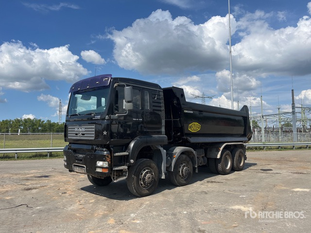 2006 MAN TGA41.430 8x8 Twin-Steer Sleeper Tri/A Dump Truck - شاحنة قلاب: صورة 1 2006 MAN TGA41.430 8x8 Twin-Steer Sleeper Tri/A Dump Truck - شاحنة قلاب: صورة 1