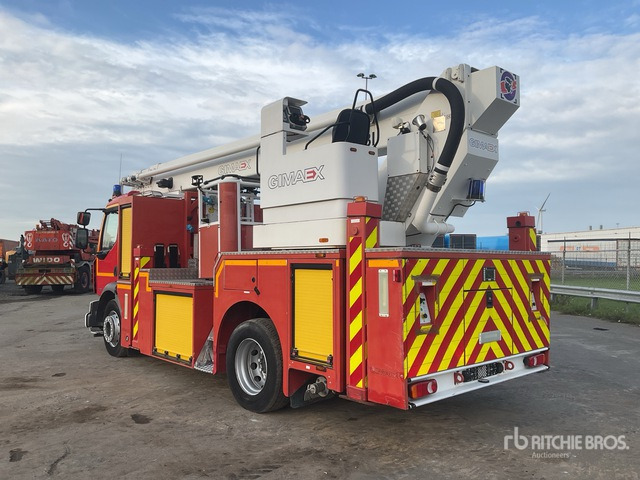 2009 Renault Midlum 280 4x2 C/W 2009 Gimaex 280 Boom Lift Fire Truck - سيارة إطفاء: صورة 4 2009 Renault Midlum 280 4x2 C/W 2009 Gimaex 280 Boom Lift Fire Truck - سيارة إطفاء: صورة 4