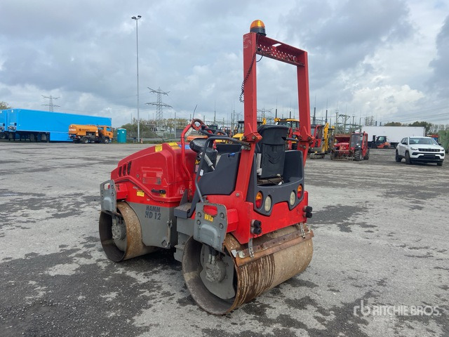 2010 Hamm HD12VV Dubbele trommelwals - مدحلة اسفلت: صورة 3 2010 Hamm HD12VV Dubbele trommelwals - مدحلة اسفلت: صورة 3