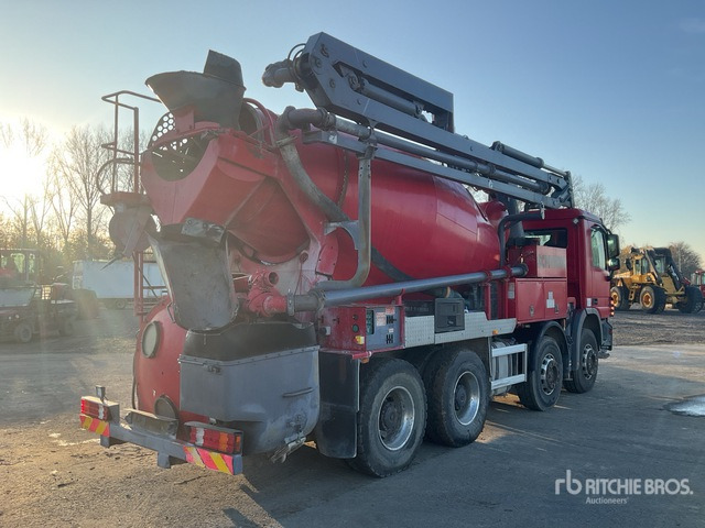 2010 Mercedes-Benz Actros 3341 8x4 Twin-Steer Mixer Truck - خلاطة مع مضخة: صورة 3 2010 Mercedes-Benz Actros 3341 8x4 Twin-Steer Mixer Truck - خلاطة مع مضخة: صورة 3