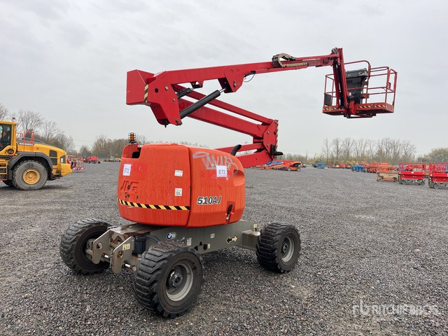 2011 JLG 510AJ 4WD Diesel Articulating Boom Lift - شاحنة ذراع مفصلي: صورة 1 2011 JLG 510AJ 4WD Diesel Articulating Boom Lift - شاحنة ذراع مفصلي: صورة 1