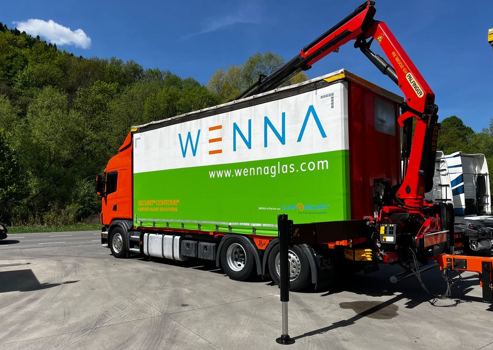 Scania G420 // Tandem // HDS Palfinger 18002 EH // Przyczepa // Oś skrętna podnoszona // Video !!! - شاحنة ستارة, شاحنة كرين: صورة 5 Scania G420 // Tandem // HDS Palfinger 18002 EH // Przyczepa // Oś skrętna podnoszona // Video !!! - شاحنة ستارة, شاحنة كرين: صورة 5