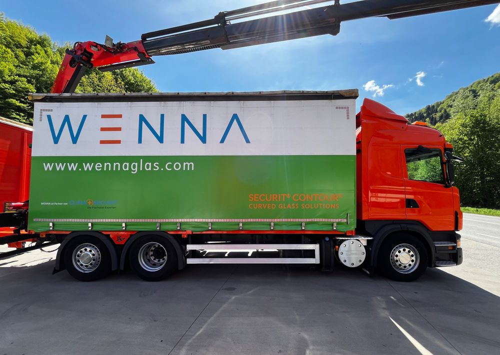 Scania G420 // Tandem // HDS Palfinger 18002 EH // Przyczepa // Oś skrętna podnoszona // Video !!! - شاحنة ستارة, شاحنة كرين: صورة 4 Scania G420 // Tandem // HDS Palfinger 18002 EH // Przyczepa // Oś skrętna podnoszona // Video !!! - شاحنة ستارة, شاحنة كرين: صورة 4