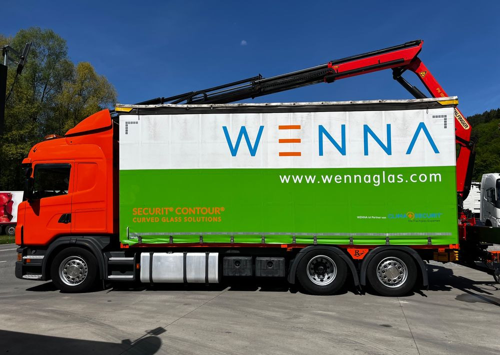 Scania G420 // Tandem // HDS Palfinger 18002 EH // Przyczepa // Oś skrętna podnoszona // Video !!! - شاحنة ستارة, شاحنة كرين: صورة 3 Scania G420 // Tandem // HDS Palfinger 18002 EH // Przyczepa // Oś skrętna podnoszona // Video !!! - شاحنة ستارة, شاحنة كرين: صورة 3