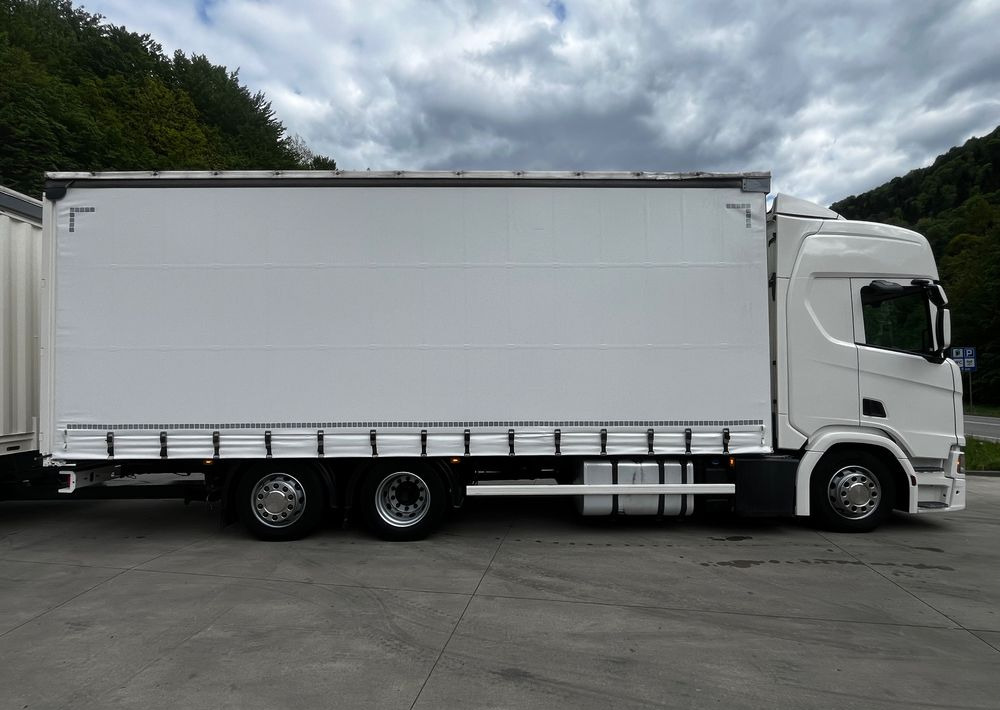 Scania R410 // 2018 // Retarder // Tandem 7.7+7.7 // Przyczepa Krone // Oś podnosozna // - شاحنة ستارة: صورة 3 Scania R410 // 2018 // Retarder // Tandem 7.7+7.7 // Przyczepa Krone // Oś podnosozna // - شاحنة ستارة: صورة 3