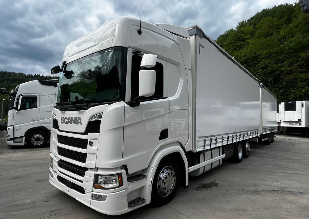 Scania R410 // 2018 // Retarder // Tandem 7.7+7.7 // Przyczepa Krone // Oś podnosozna // - شاحنة ستارة: صورة 2 Scania R410 // 2018 // Retarder // Tandem 7.7+7.7 // Przyczepa Krone // Oś podnosozna // - شاحنة ستارة: صورة 2