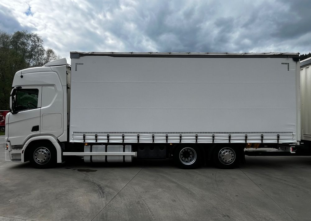 Scania R410 // 2018 // Retarder // Tandem 7.7+7.7 // Przyczepa Krone // Oś podnosozna // - شاحنة ستارة: صورة 4 Scania R410 // 2018 // Retarder // Tandem 7.7+7.7 // Przyczepa Krone // Oś podnosozna // - شاحنة ستارة: صورة 4
