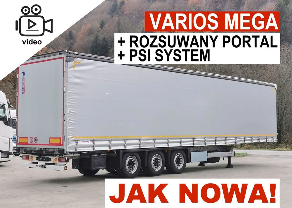Schmitz Cargobull MEGA VARIOS + BDE - نصف مقطورة ستارة: صورة 1 Schmitz Cargobull MEGA VARIOS + BDE - نصف مقطورة ستارة: صورة 1