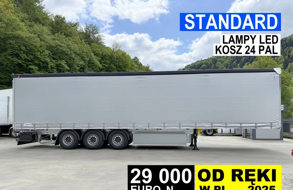 Schmitz Cargobull STANDARD + 24 PAL - نصف مقطورة ستارة: صورة 1 Schmitz Cargobull STANDARD + 24 PAL - نصف مقطورة ستارة: صورة 1