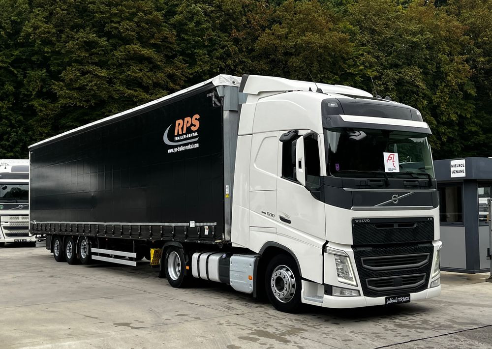 Volvo FH 500 Mega 2016 Rok + Fliegl 2017 // Oś podnoszona // Zestaw ! - وحدة جر, نصف مقطورة ستارة: صورة 1 Volvo FH 500 Mega 2016 Rok + Fliegl 2017 // Oś podnoszona // Zestaw ! - وحدة جر, نصف مقطورة ستارة: صورة 1