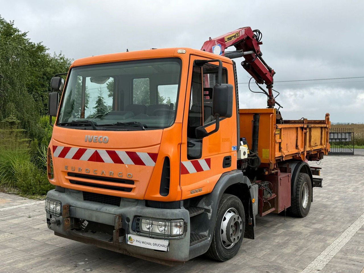 Iveco EuroCargo 120 120E18 - شاحنة قلاب, شاحنة كرين: صورة 3 Iveco EuroCargo 120 120E18 - شاحنة قلاب, شاحنة كرين: صورة 3