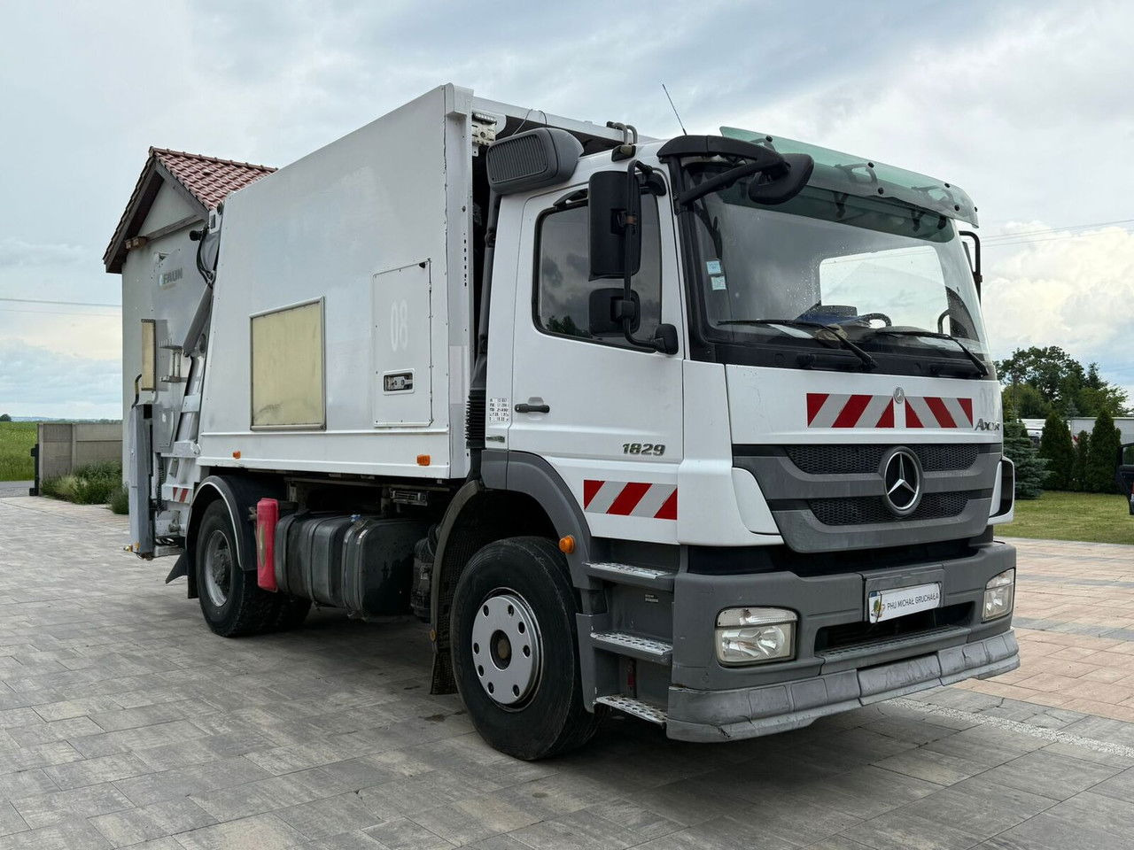 Mercedes-Benz Axor 1829 Faun VR3 TR2 - شاحنة النفايات: صورة 1 Mercedes-Benz Axor 1829 Faun VR3 TR2 - شاحنة النفايات: صورة 1