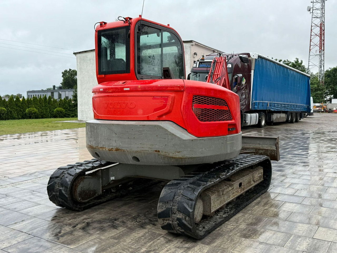 حفار زحاف Volvo ECR88D Koparka gąsienicowa 2017 rok Tylko 4701 MOT Ogodzin: صورة 8