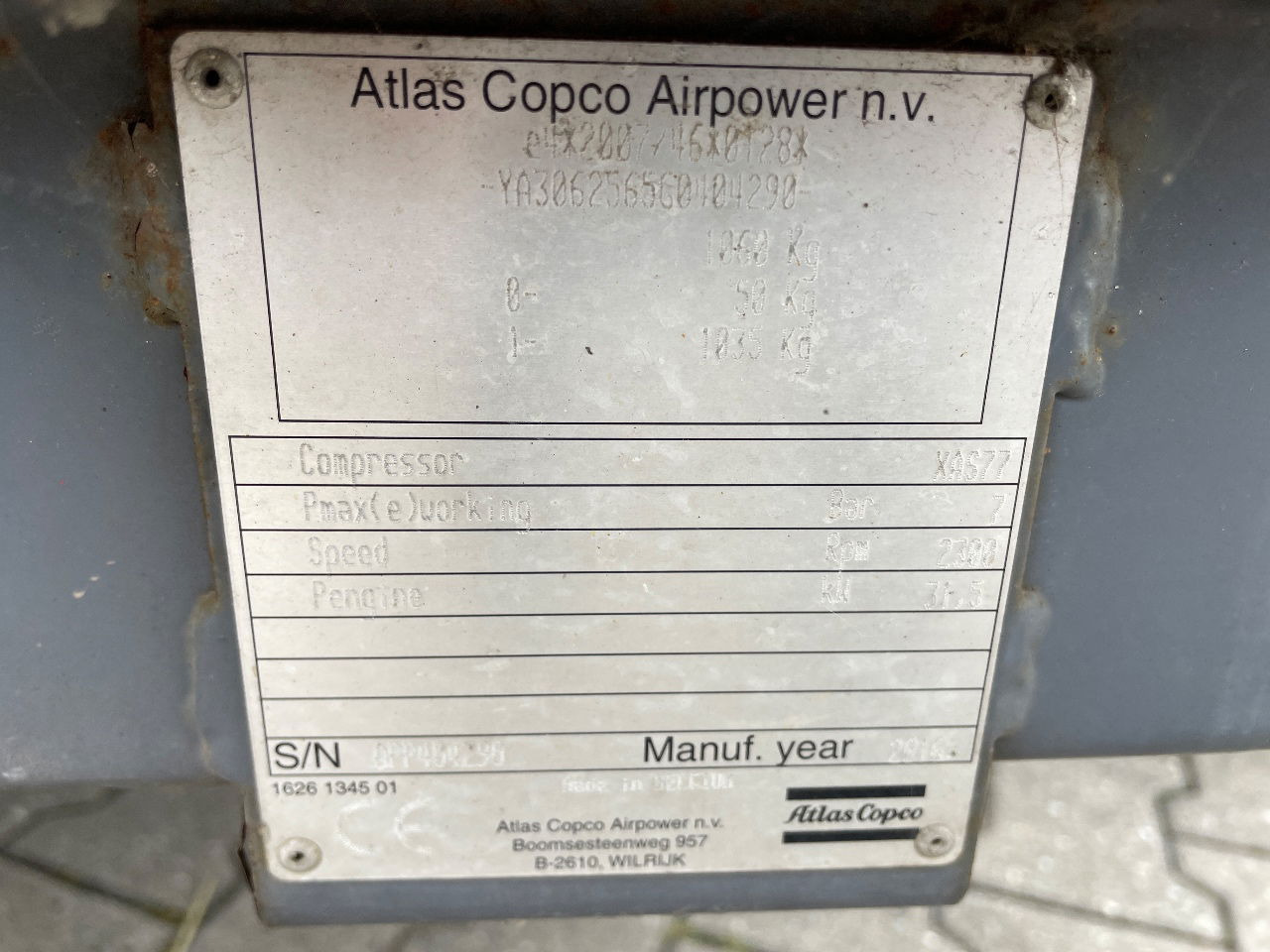 Atlas Copco Xas77 - الضاغط: صورة 5 Atlas Copco Xas77 - الضاغط: صورة 5