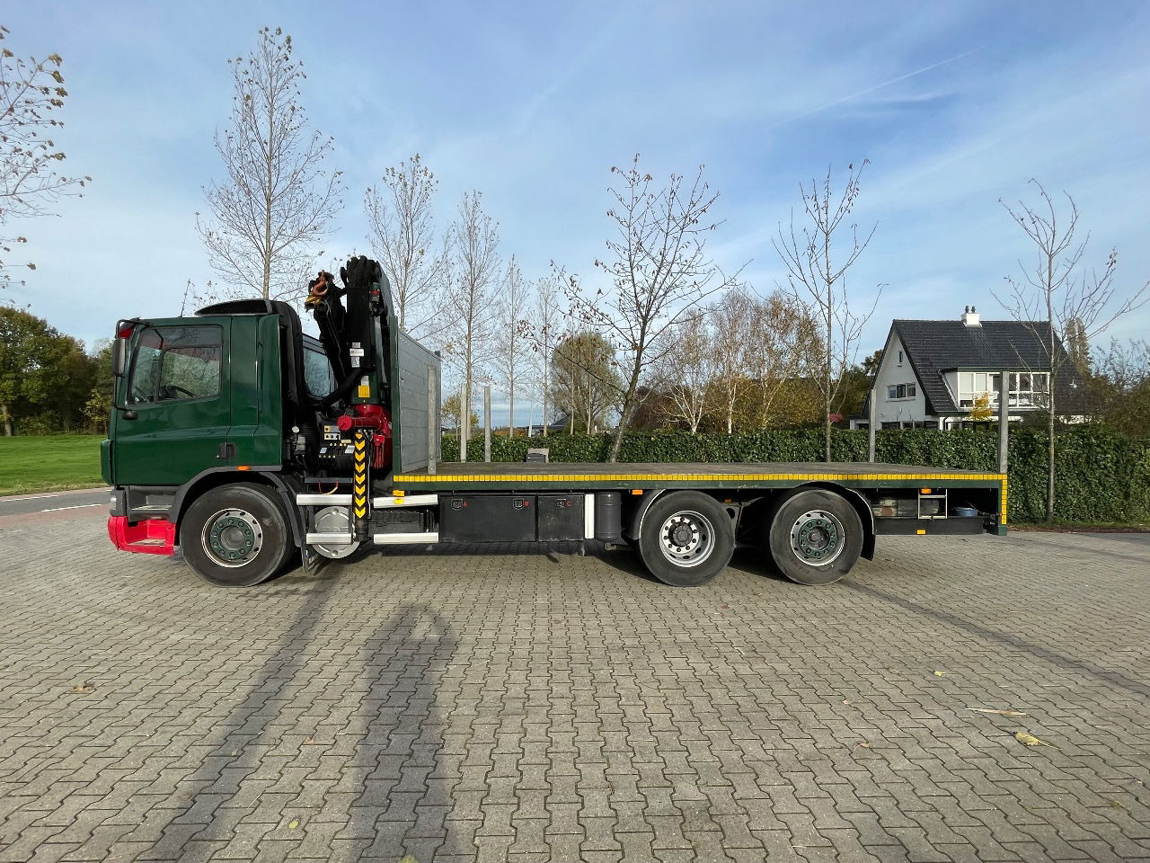 DAF CF 75.310 With Palfinger PK20002 crane - شاحنات مسطحة, شاحنة كرين: صورة 3 DAF CF 75.310 With Palfinger PK20002 crane - شاحنات مسطحة, شاحنة كرين: صورة 3